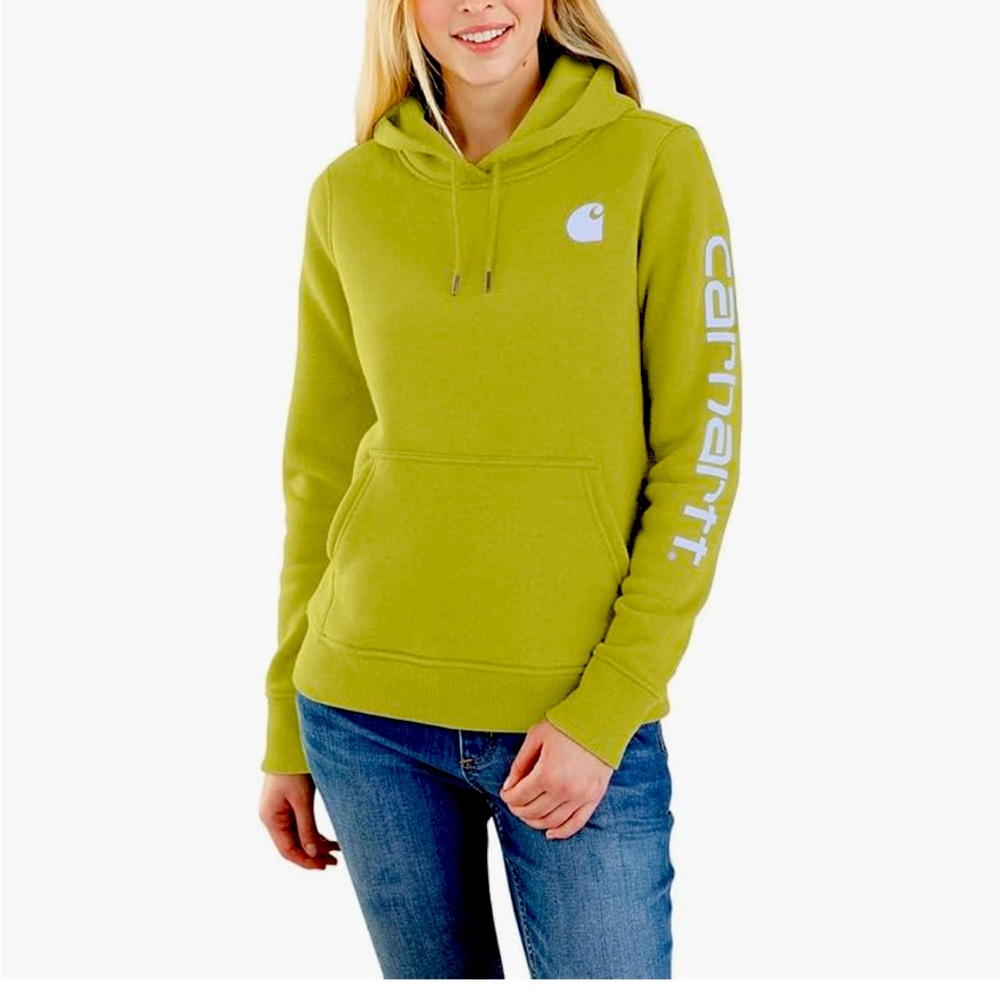 Carhartt Olive Green Heather Hoodie size S